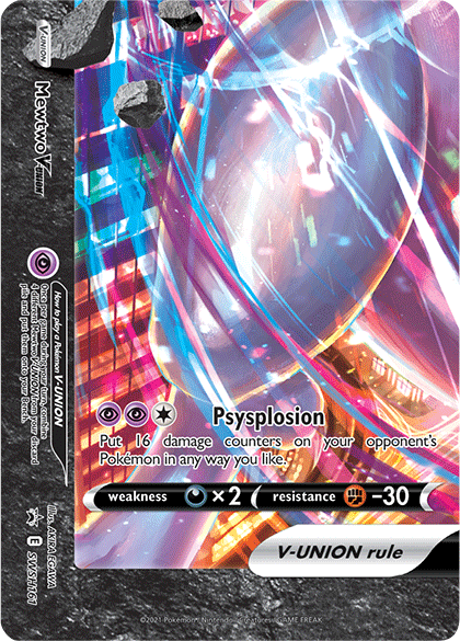 Mewtwo V-Union (SWSH161) [Sword & Shield: Black Star Promos] - Pokémon - Card Brawlers | Quebec | Canada |