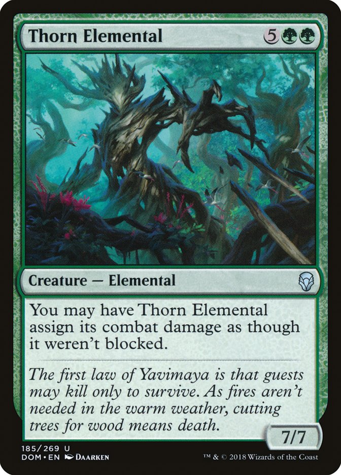 Thorn Elemental [Dominaria] - Magic: The Gathering - Card Brawlers | Quebec | Canada |