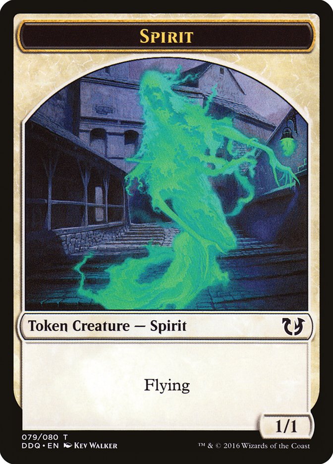 Spirit Token [Duel Decks: Blessed vs. Cursed] - Magic: The Gathering - Card Brawlers | Quebec | Canada |