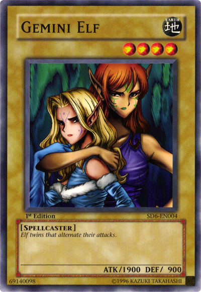 Gemini Elf [SD6-EN004] Common - Yu-Gi-Oh! - Card Brawlers | Quebec | Canada |
