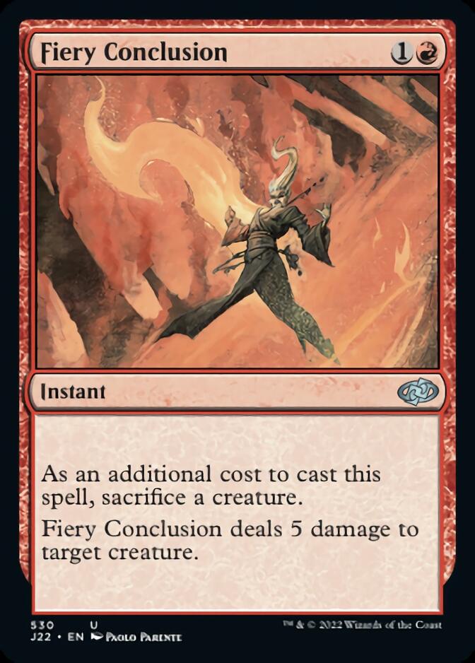 Fiery Conclusion [Jumpstart 2022] - Magic: The Gathering - Card Brawlers | Quebec | Canada |
