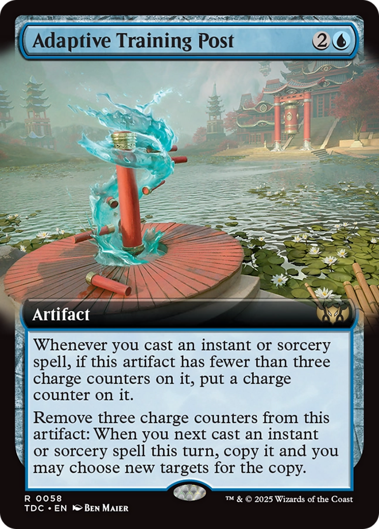 Adaptive Training Post (Extended Art) [Tarkir: Dragonstorm Commander] - Magic: The Gathering - Card Brawlers | Quebec | Canada |