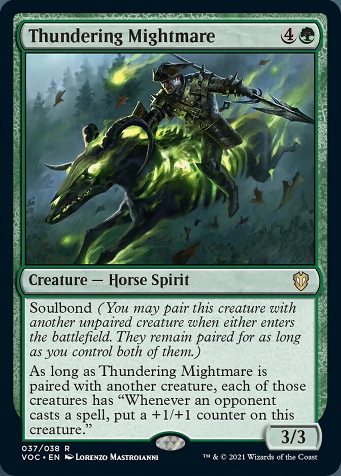 Thundering Mightmare [Innistrad: Crimson Vow Commander] - Magic: The Gathering - Card Brawlers | Quebec | Canada |