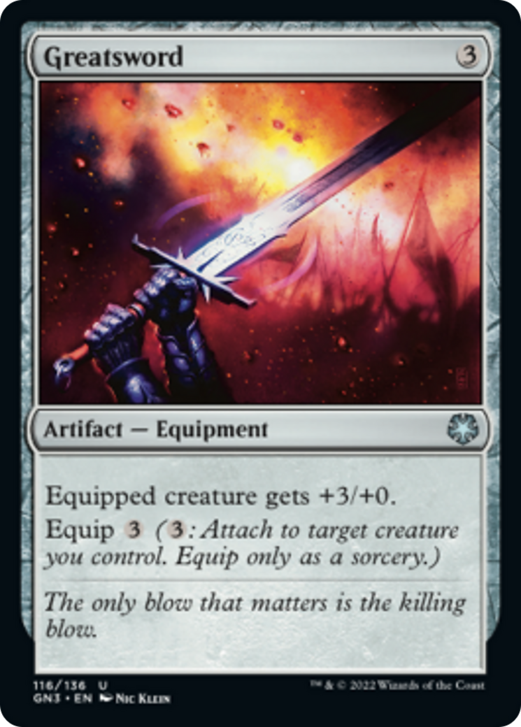 Greatsword [Game Night: Free-for-All] - Magic: The Gathering - Card Brawlers | Quebec | Canada |