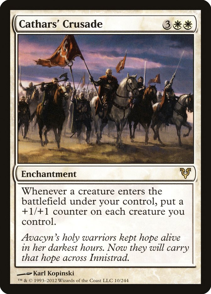 Cathars' Crusade [Avacyn Restored] - Magic: The Gathering - Card Brawlers | Quebec | Canada |