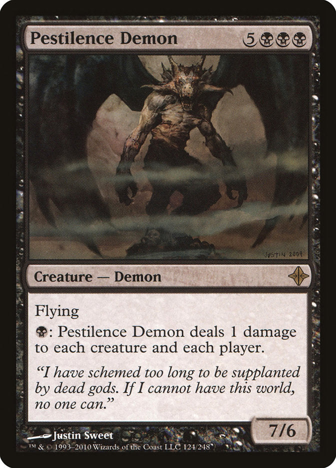 Pestilence Demon [Rise of the Eldrazi] - Magic: The Gathering - Card Brawlers | Quebec | Canada |
