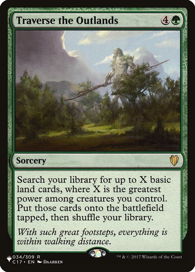 Traverse the Outlands [The List] - Magic: The Gathering - Card Brawlers | Quebec | Canada |