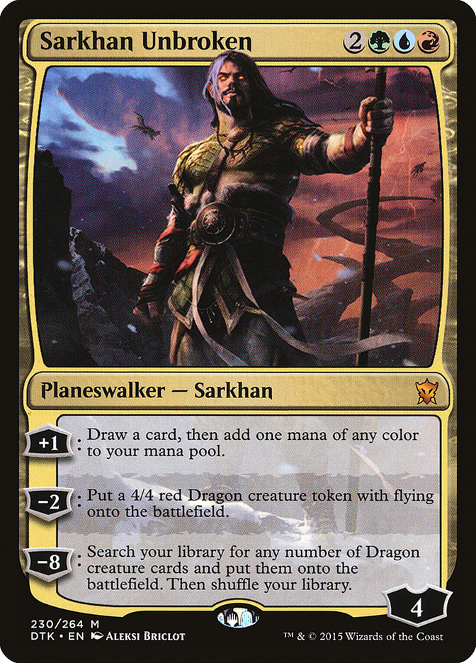 Sarkhan Unbroken [Dragons of Tarkir] - Magic: The Gathering - Card Brawlers | Quebec | Canada |