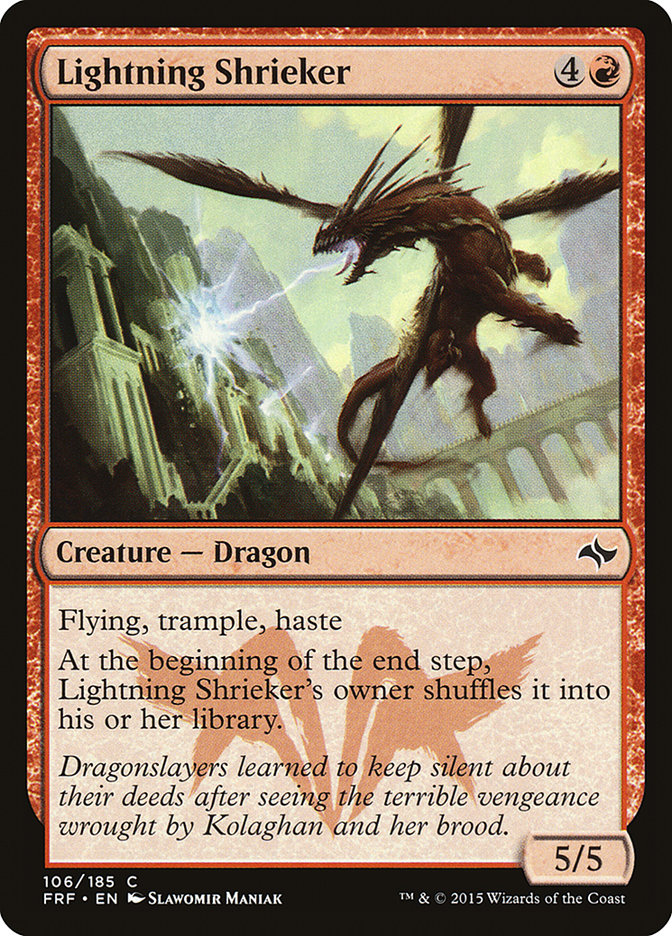 Lightning Shrieker [Fate Reforged] - Magic: The Gathering - Card Brawlers | Quebec | Canada |