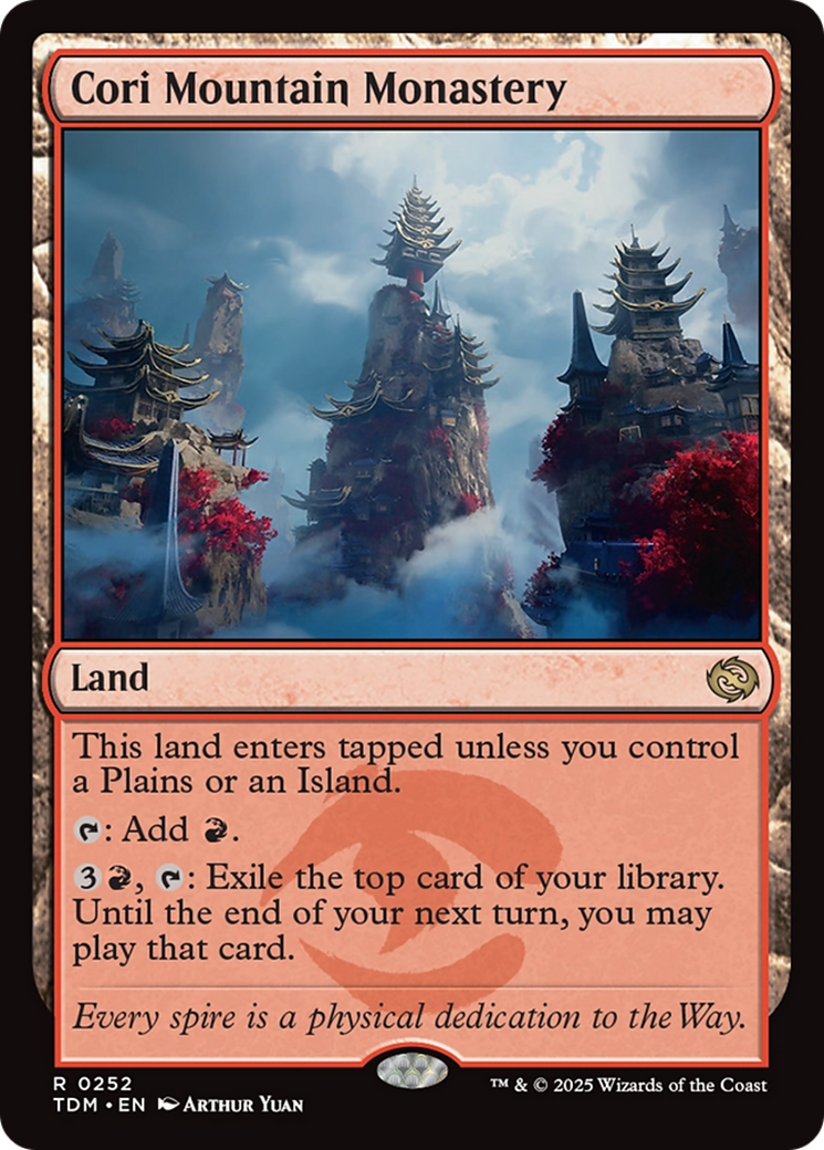 Cori Mountain Monastery [Tarkir: Dragonstorm] - Magic: The Gathering - Card Brawlers | Quebec | Canada |