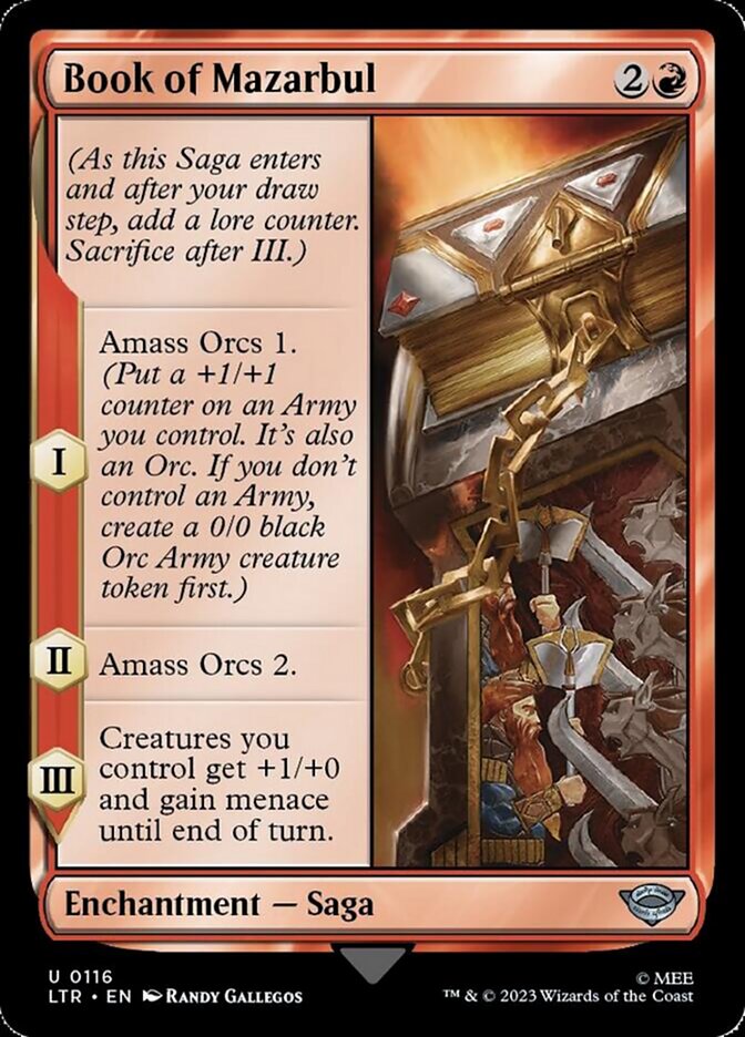 Book of Mazarbul [The Lord of the Rings: Tales of Middle-Earth] - Magic: The Gathering - Card Brawlers | Quebec | Canada |