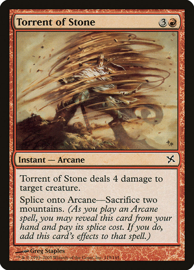 Torrent of Stone [Betrayers of Kamigawa] - Magic: The Gathering - Card Brawlers | Quebec | Canada |