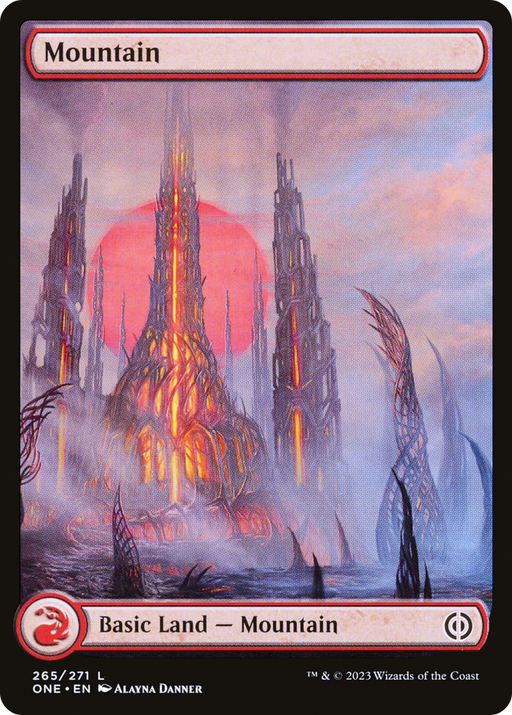 Mountain (265) (Full-Art) [Phyrexia: All Will Be One] - Magic: The Gathering - Card Brawlers | Quebec | Canada |