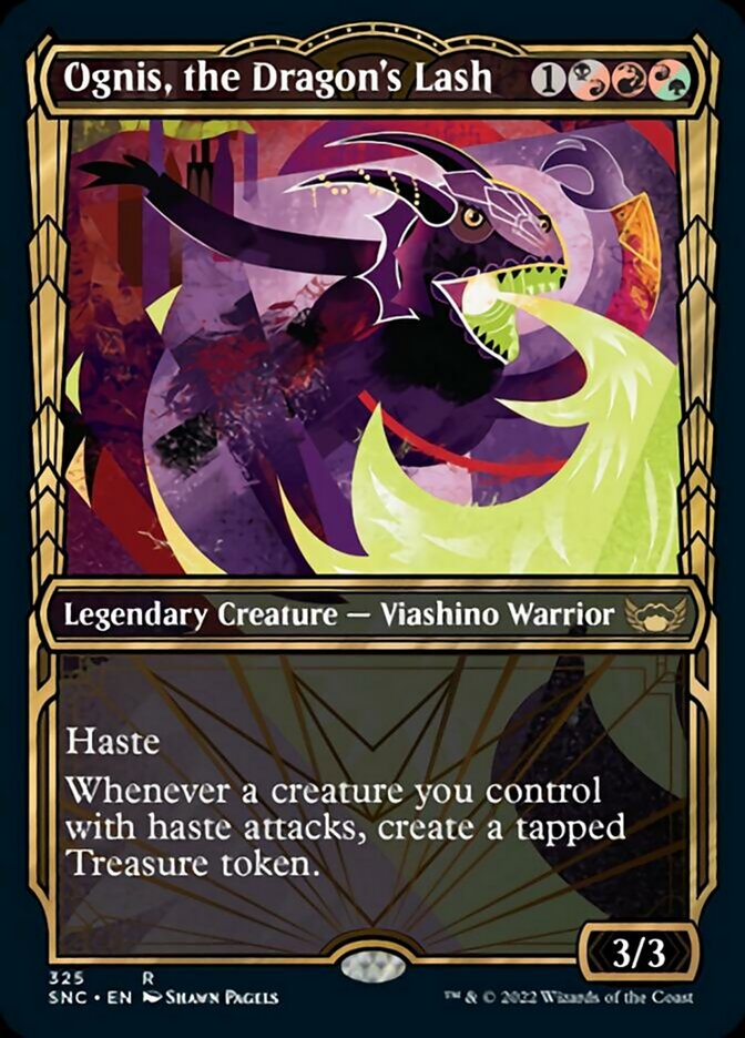Ognis, the Dragon's Lash (Showcase Golden Age) [Streets of New Capenna] - Magic: The Gathering - Card Brawlers | Quebec | Canada |