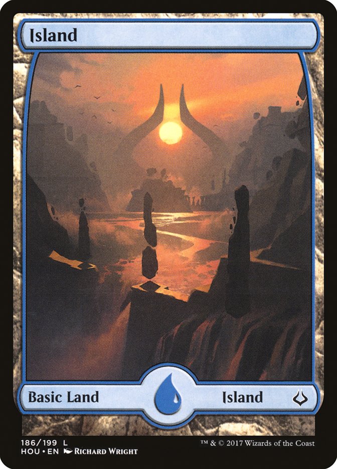Island (186) [Hour of Devastation] - Magic: The Gathering - Card Brawlers | Quebec | Canada |