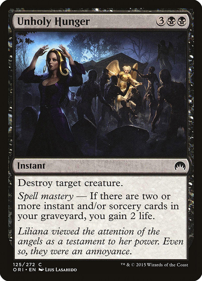 Unholy Hunger [Magic Origins] - Magic: The Gathering - Card Brawlers | Quebec | Canada |