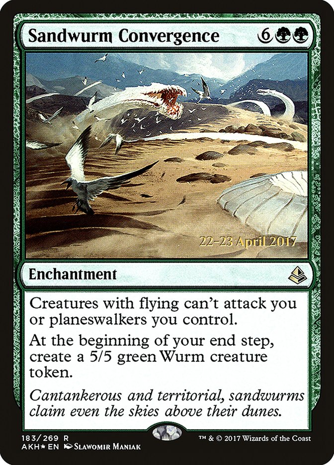 Sandwurm Convergence [Amonkhet Prerelease Promos] - Magic: The Gathering - Card Brawlers | Quebec | Canada |