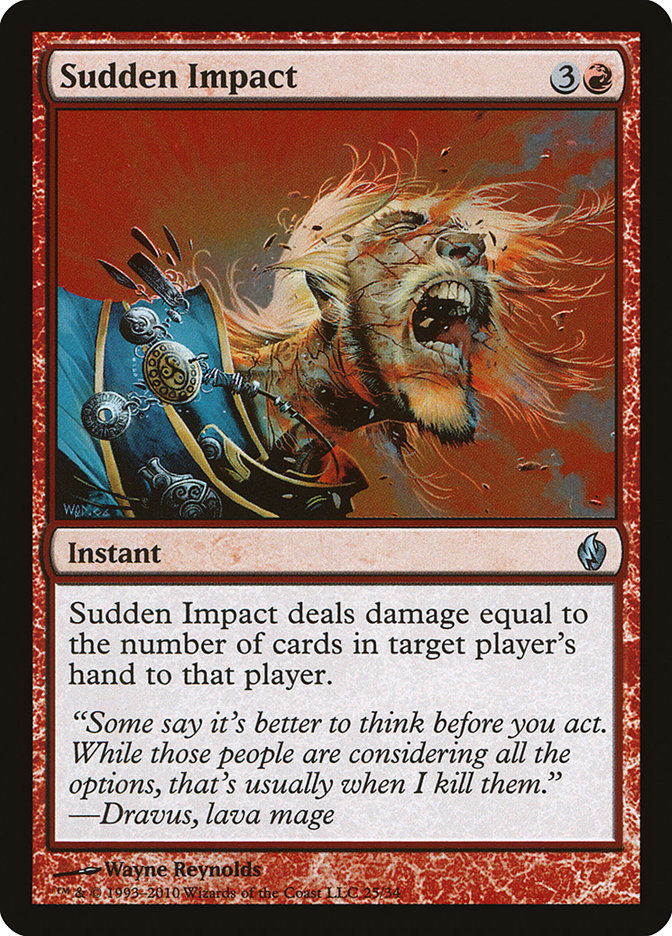 Sudden Impact [Premium Deck Series: Fire and Lightning] - Magic: The Gathering - Card Brawlers | Quebec | Canada |