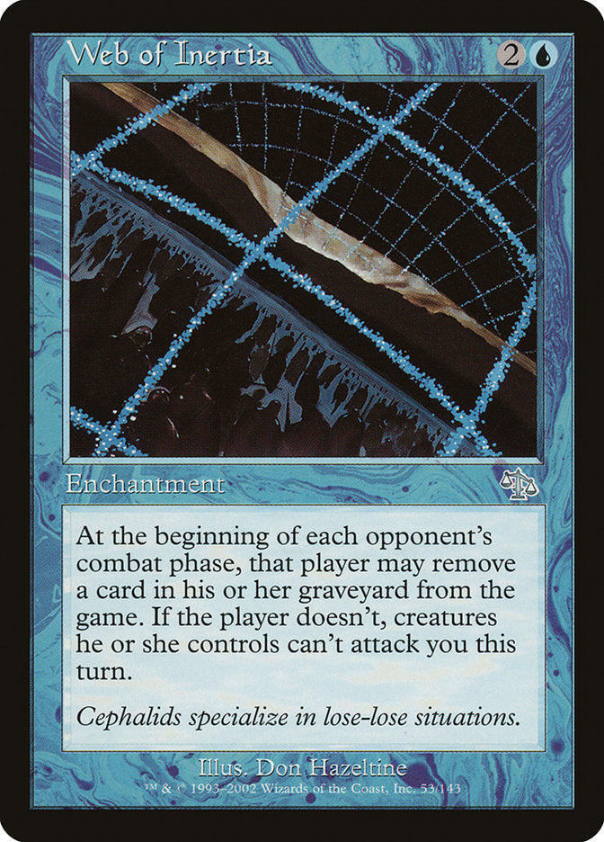 Web of Inertia [Judgment] - Magic: The Gathering - Card Brawlers | Quebec | Canada |