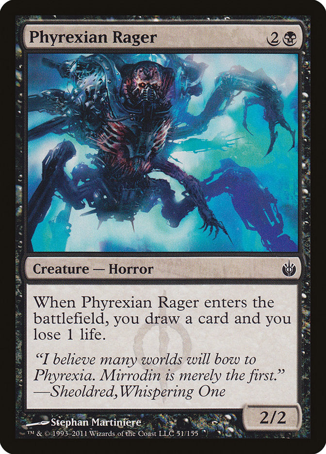 Phyrexian Rager [Mirrodin Besieged] - Magic: The Gathering - Card Brawlers | Quebec | Canada |