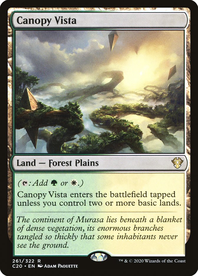 Canopy Vista [Commander 2020] - Magic: The Gathering - Card Brawlers | Quebec | Canada |
