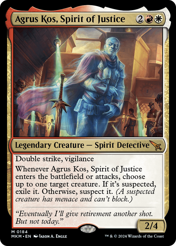 Agrus Kos, Spirit of Justice [Murders at Karlov Manor] - Magic: The Gathering - Card Brawlers | Quebec | Canada |