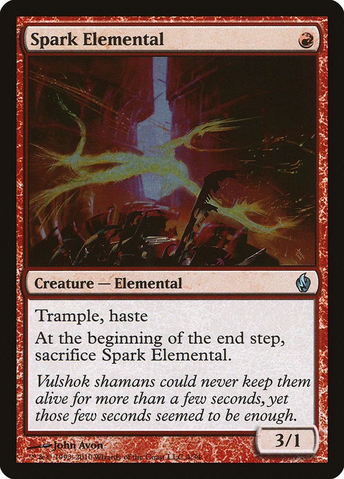 Spark Elemental [Premium Deck Series: Fire and Lightning] - Magic: The Gathering - Card Brawlers | Quebec | Canada |