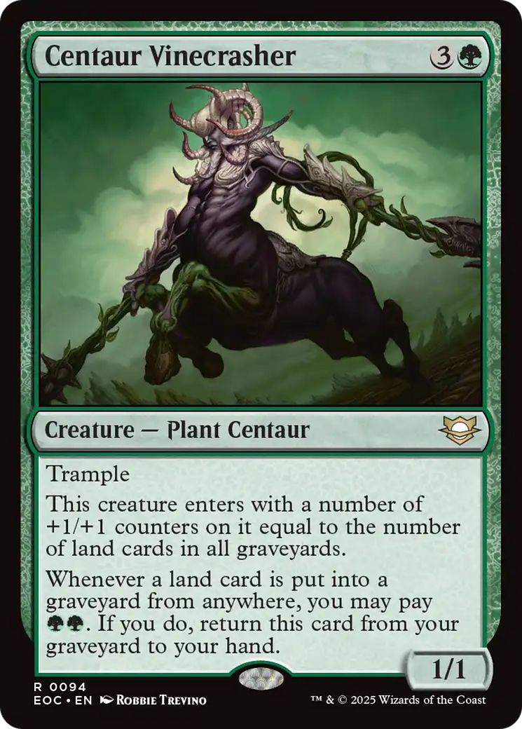 Centaur Vinecrasher [Edge of Eternities Commander] - Magic: The Gathering - Card Brawlers | Quebec | Canada |