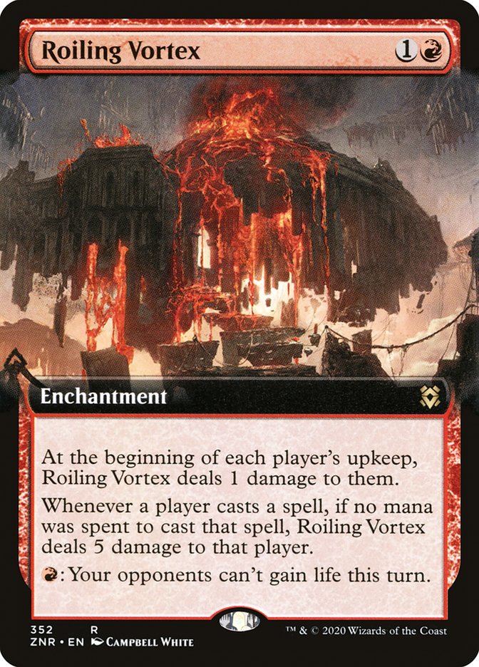 Roiling Vortex (Extended Art) [Zendikar Rising] - Magic: The Gathering - Card Brawlers | Quebec | Canada |