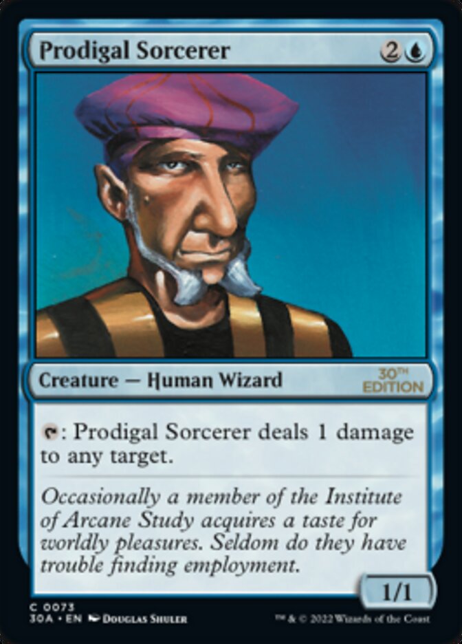 Prodigal Sorcerer [30th Anniversary Edition] - Magic: The Gathering - Card Brawlers | Quebec | Canada |