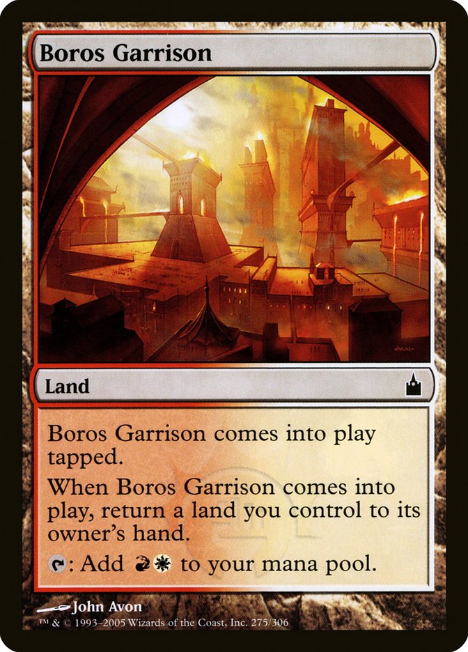 Boros Garrison [Ravnica: City of Guilds] - Magic: The Gathering - Card Brawlers | Quebec | Canada |