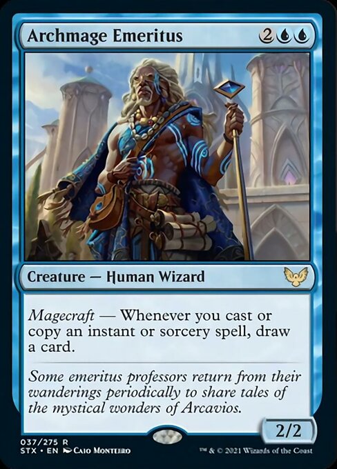 Archmage Emeritus [Strixhaven: School of Mages] - Magic: The Gathering - Card Brawlers | Quebec | Canada |