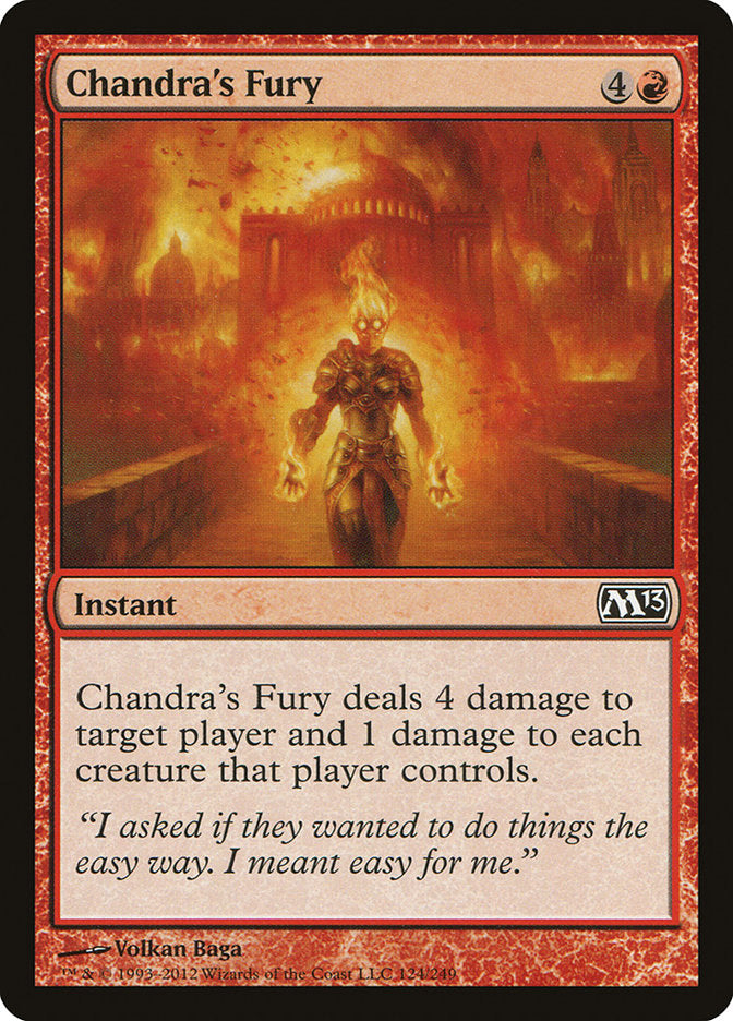 Chandra's Fury [Magic 2013] - Magic: The Gathering - Card Brawlers | Quebec | Canada |