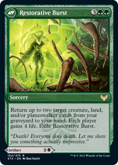 Pestilent Cauldron // Restorative Burst [Strixhaven: School of Mages Prerelease Promos] - Magic: The Gathering - Card Brawlers | Quebec | Canada |