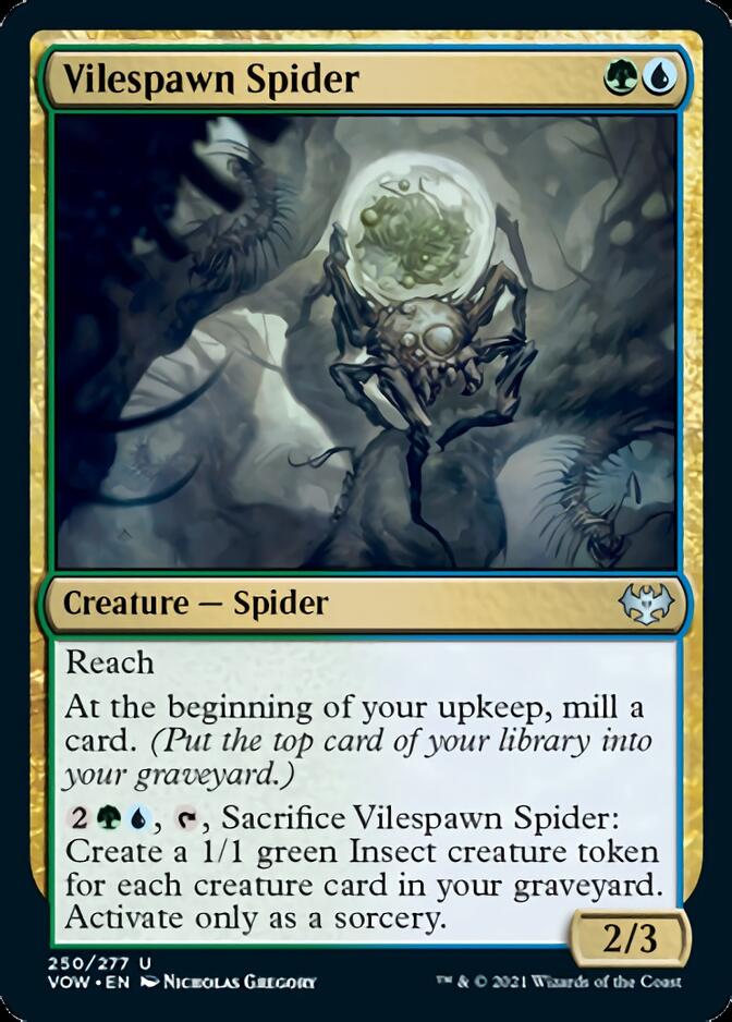 Vilespawn Spider [Innistrad: Crimson Vow] - Magic: The Gathering - Card Brawlers | Quebec | Canada |