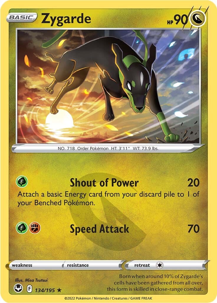 Zygarde (134/195) [Sword & Shield: Silver Tempest] - Pokémon - Card Brawlers | Quebec | Canada |