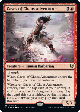 Caves of Chaos Adventurer [Commander Legends: Battle for Baldur's Gate] - Magic: The Gathering - Card Brawlers | Quebec | Canada |