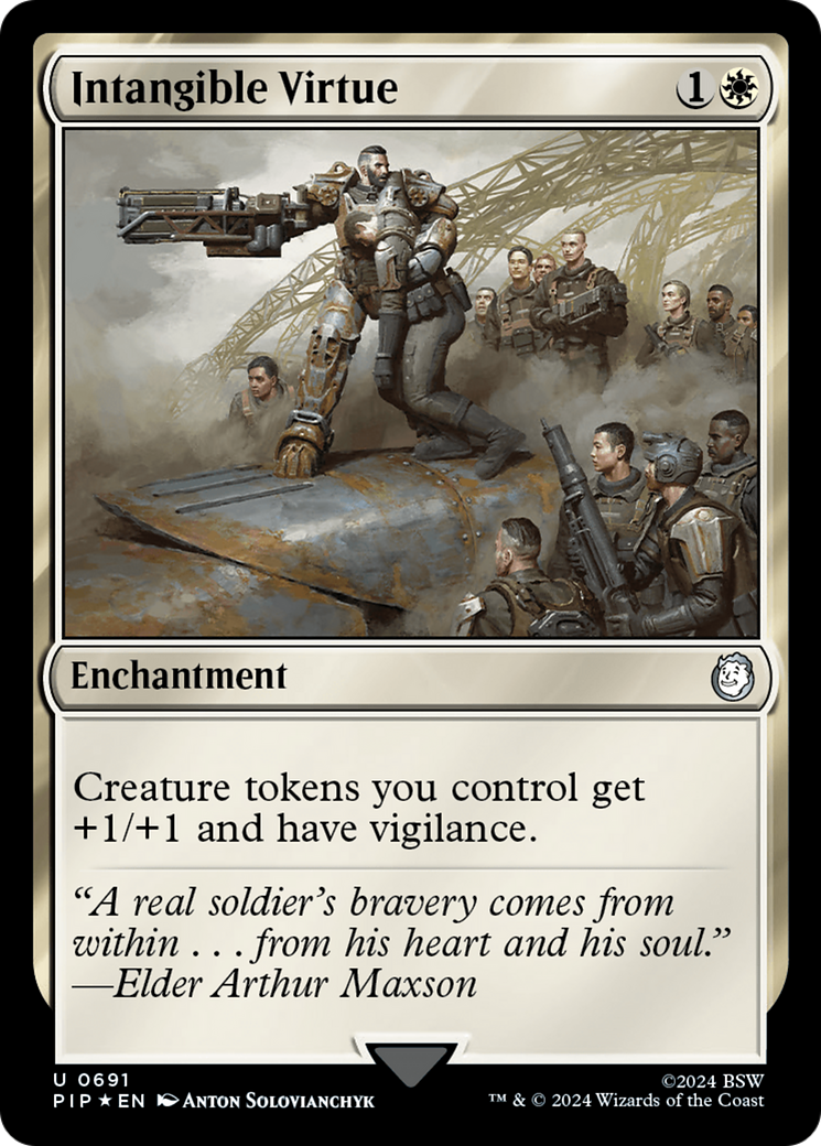 Intangible Virtue (Surge Foil) [Fallout] - Magic: The Gathering - Card Brawlers | Quebec | Canada |