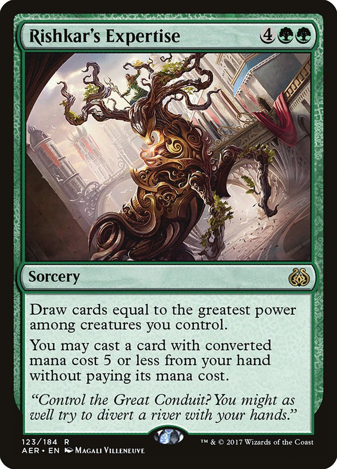 Rishkar's Expertise [Aether Revolt] - Magic: The Gathering - Card Brawlers | Quebec | Canada |