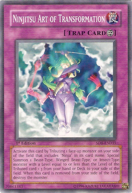 Ninjitsu Art of Transformation [SD8-EN035] Common - Yu-Gi-Oh! - Card Brawlers | Quebec | Canada |