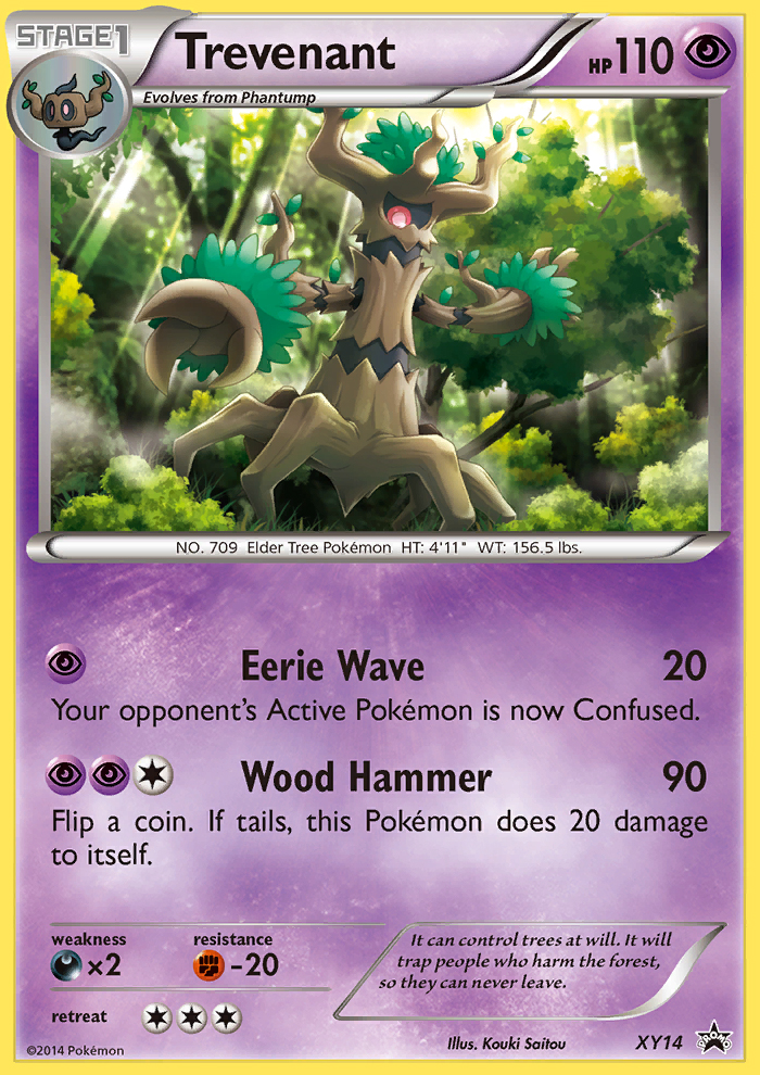 Trevenant (XY14) [XY: Black Star Promos] - Pokémon - Card Brawlers | Quebec | Canada |