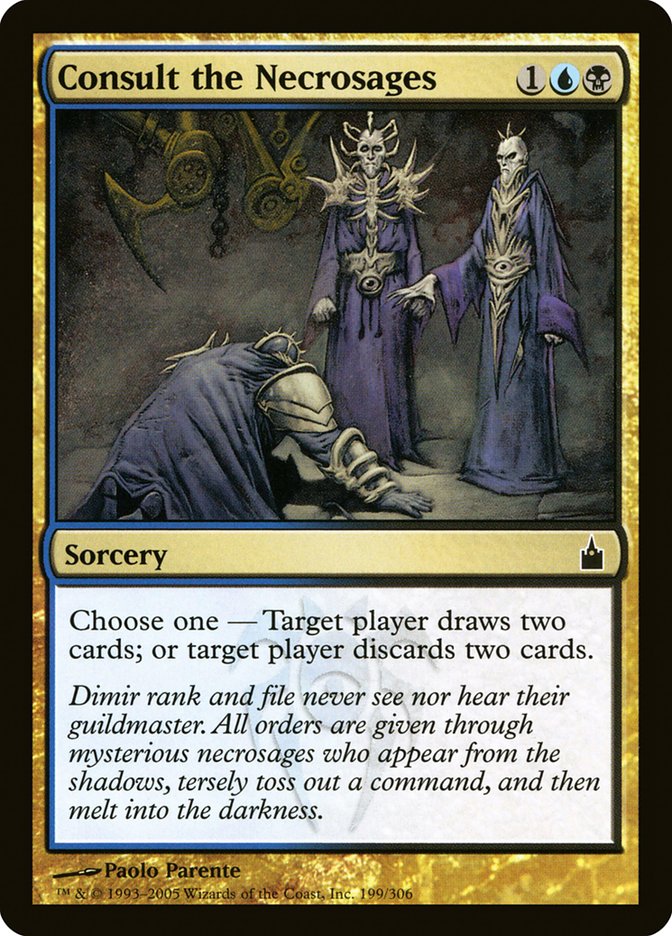 Consult the Necrosages [Ravnica: City of Guilds] - Magic: The Gathering - Card Brawlers | Quebec | Canada |