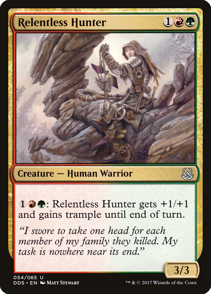 Relentless Hunter [Duel Decks: Mind vs. Might] - Magic: The Gathering - Card Brawlers | Quebec | Canada |