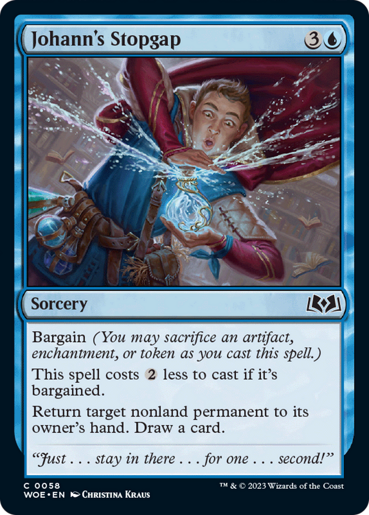 Johann's Stopgap [Wilds of Eldraine] - Magic: The Gathering - Card Brawlers | Quebec | Canada |