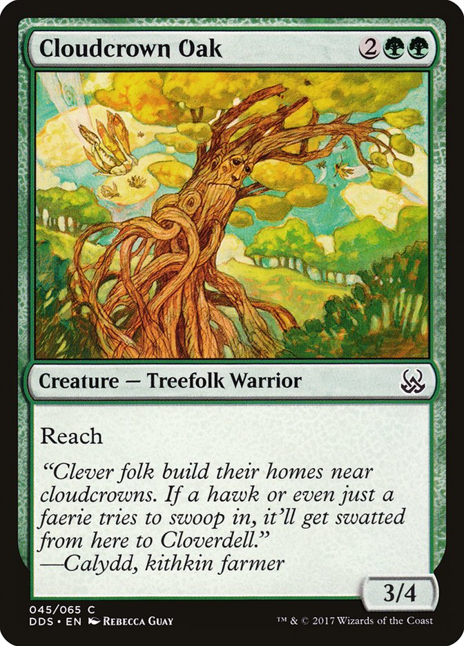 Cloudcrown Oak [Duel Decks: Mind vs. Might] - Magic: The Gathering - Card Brawlers | Quebec | Canada |