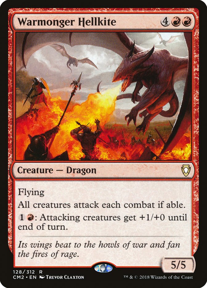 Warmonger Hellkite [Commander Anthology Volume II] - Magic: The Gathering - Card Brawlers | Quebec | Canada |
