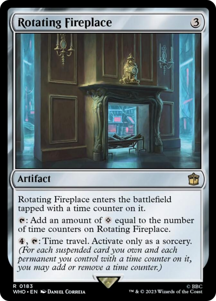 Rotating Fireplace [Doctor Who] - Magic: The Gathering - Card Brawlers | Quebec | Canada |