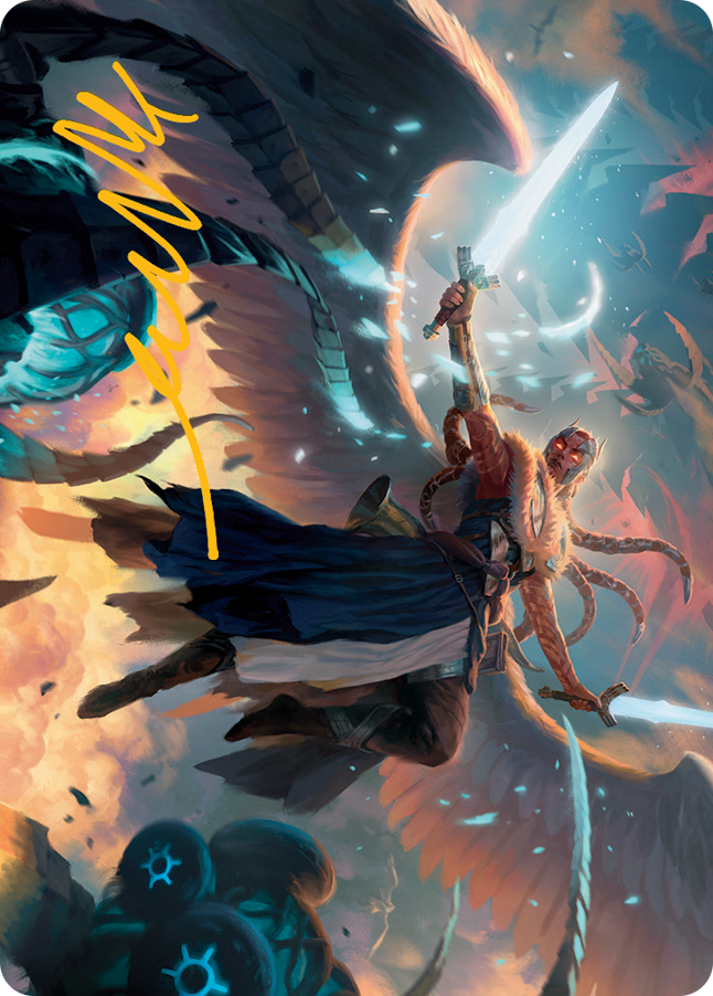 Boon-Bringer Valkyrie Art Card (Gold-Stamped Signature) [March of the Machine Art Series] - Magic: The Gathering - Card Brawlers | Quebec | Canada |