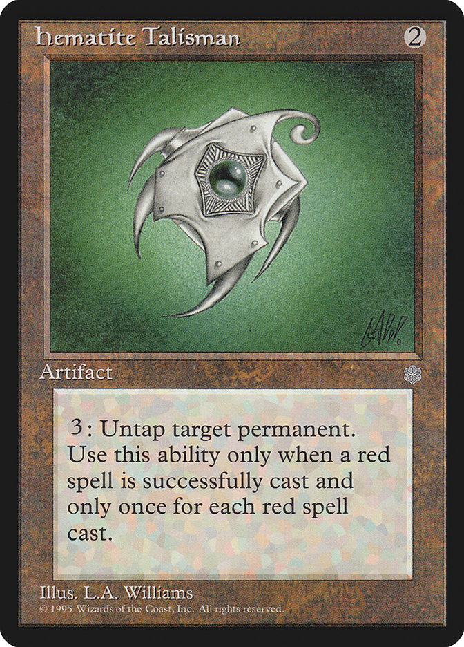 Hematite Talisman [Ice Age] - Magic: The Gathering - Card Brawlers | Quebec | Canada |