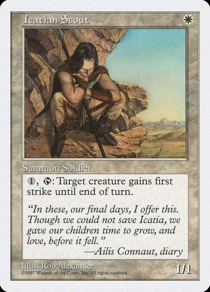 Icatian Scout [Fifth Edition] - Magic: The Gathering - Card Brawlers | Quebec | Canada |